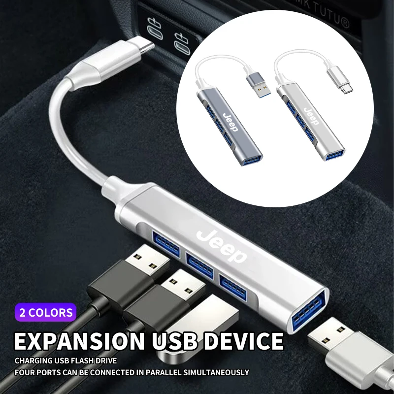 Docking Station Usb C - Car USB Hub Splitter Docking Station