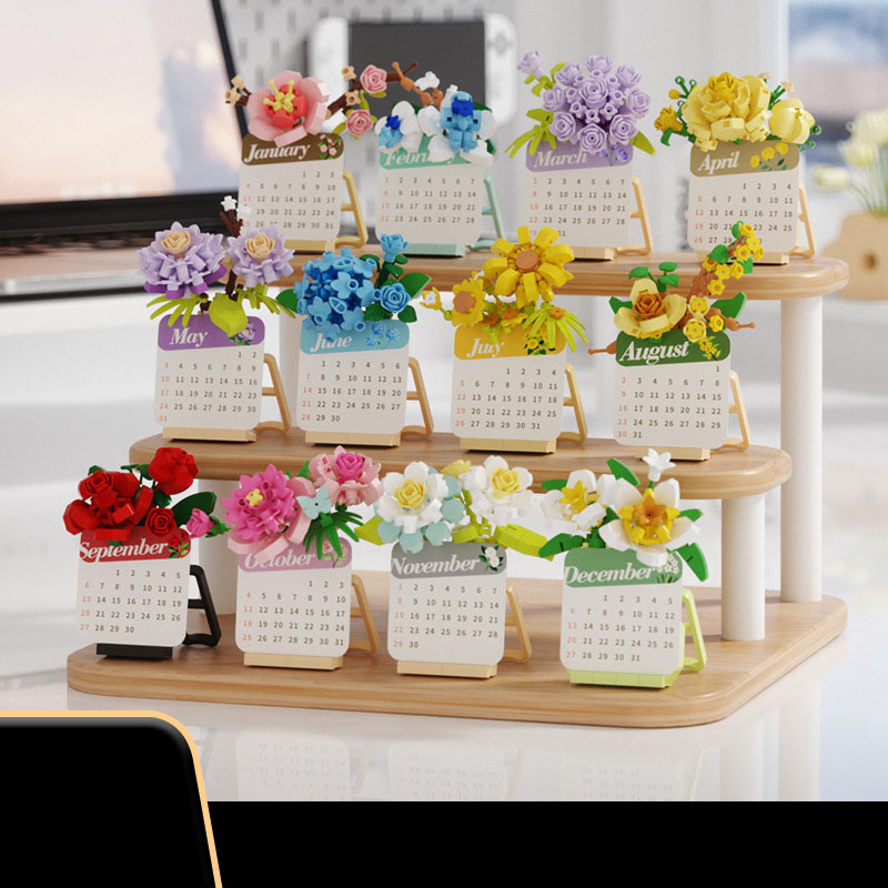 Office Tech Gadgets - 2026 Succulent Plant Building Blocks, 3D