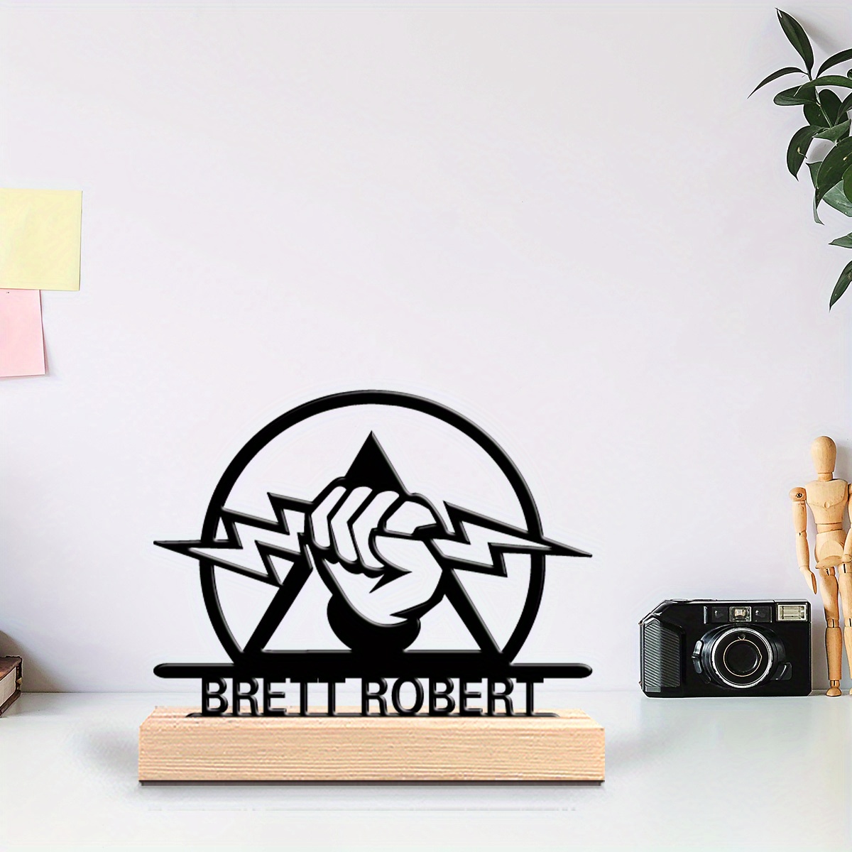 Custom Engraved Electrical Eng - Office Tech Desk reseña y precio