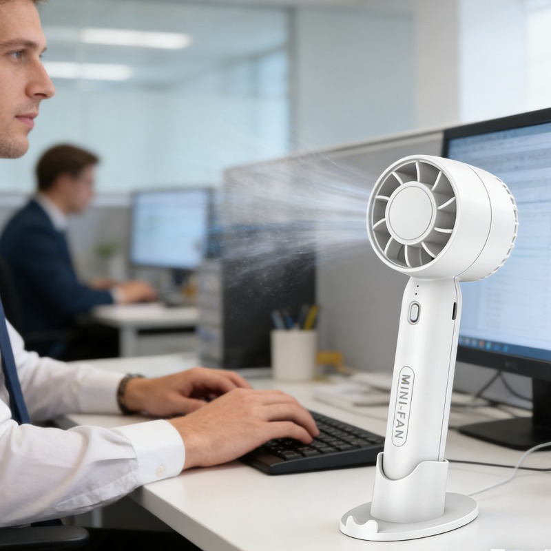 Portable 2 in 1 USB Mini Fan 3 - Office Tech Gadgets reseña y precio