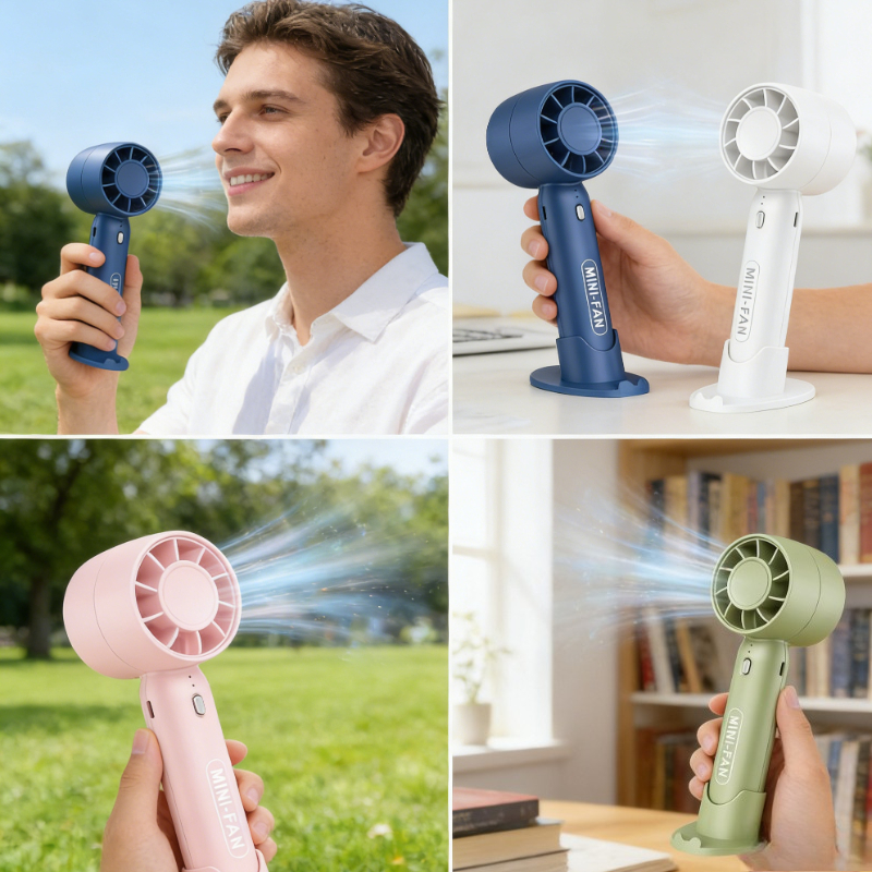 Portable 2 in 1 USB Mini Fan 3 - Office Tech Gadgets reseña y precio