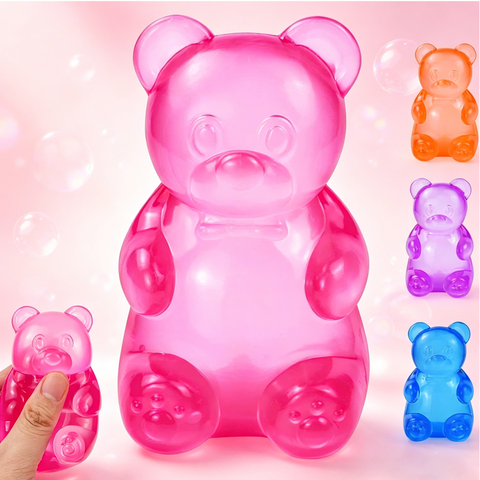 Stress Bear Squishy Ball Gummy - Office Tech Gadgets reseña y precio