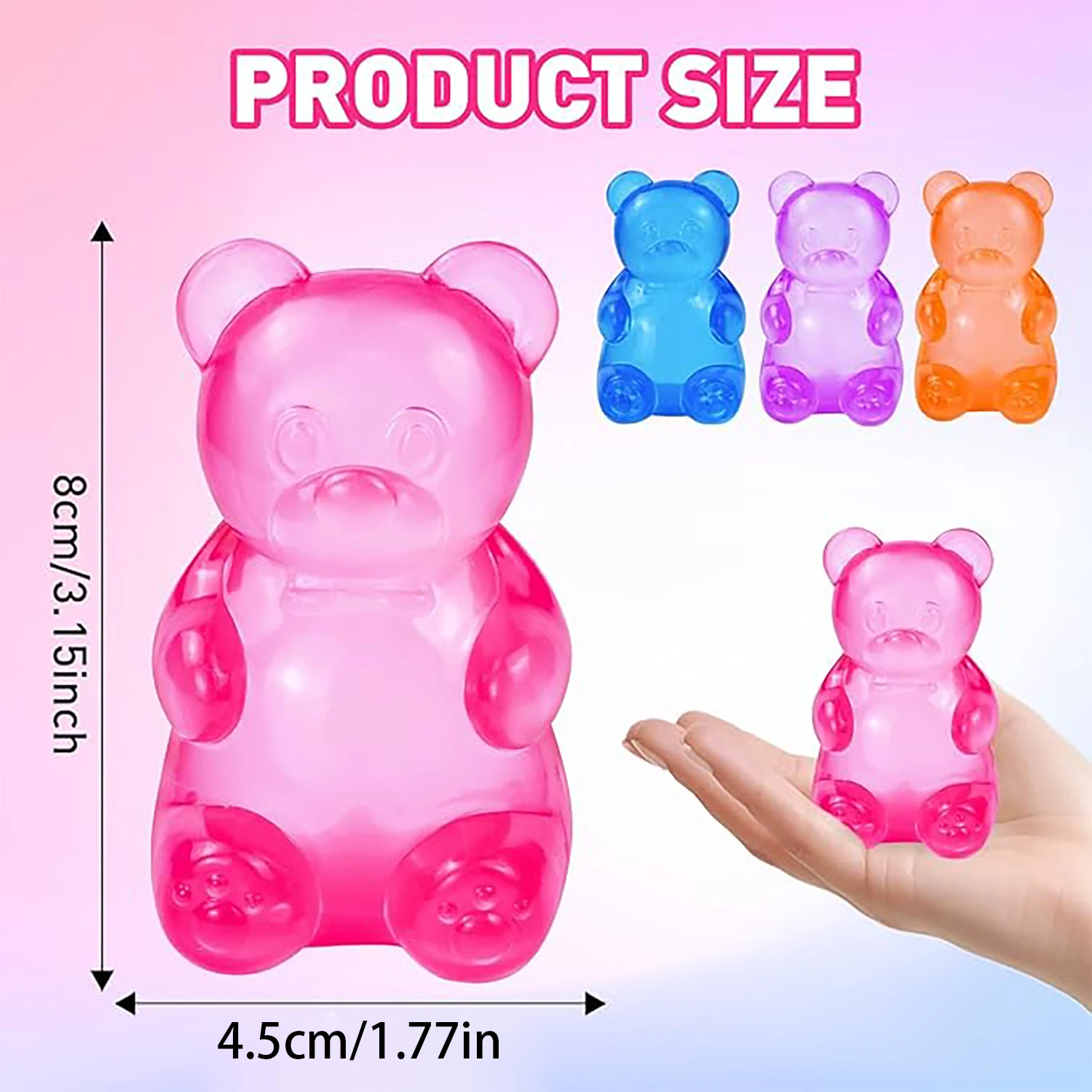 Stress Bear Squishy Ball Gummy - Office Tech Gadgets reseña y precio