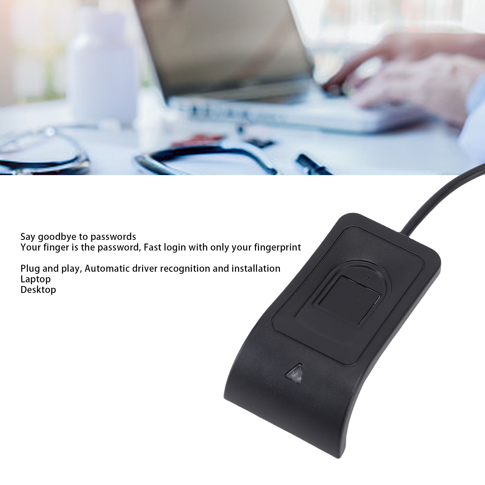 USB Biometric Fingerprint Read - Digital Signature Pad reseña y precio