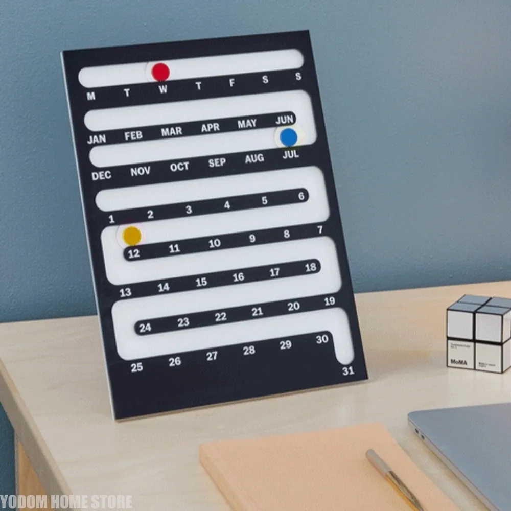 Nordic Acrylic Perpetual Calen - Office Tech Gadgets reseña y precio