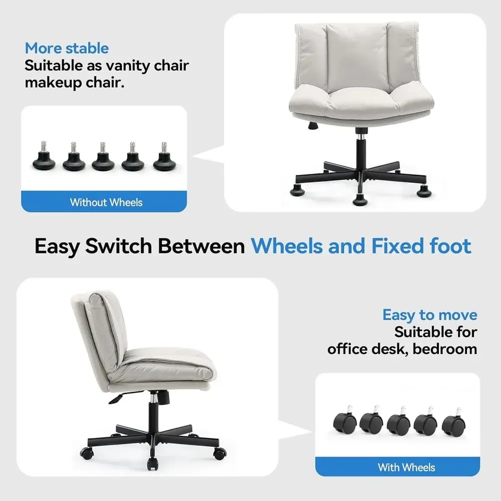 Wheeled Comfortable Desk Chair - Office Tech Desk reseña y precio