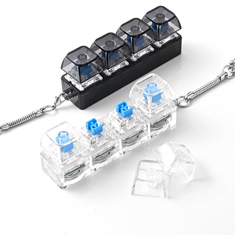 4Keys Mechanical Keyboard Keyc - Office Tech Gadgets reseña y precio