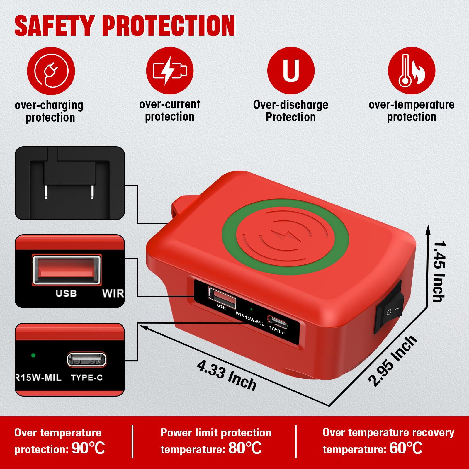 Emergency Charging for Power O - Docking Station Usb C reseña y precio