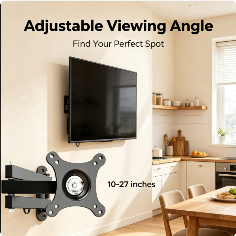 10-27 Inch Universal TV Wall M - Flat Panel Mount Tilt reseña y precio