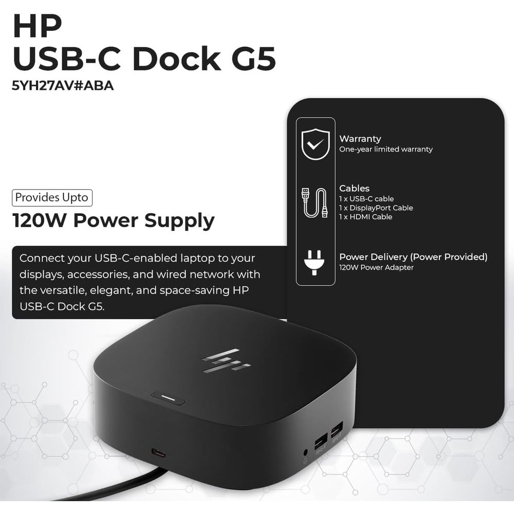 Docking Station with 120W Char - Docking Station Usb C reseña y precio