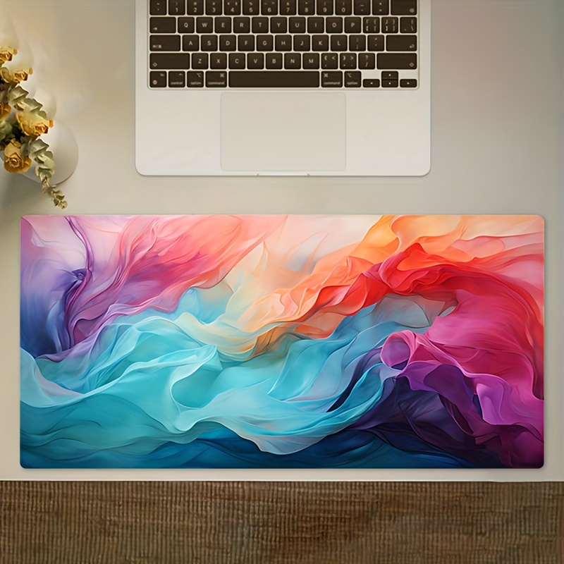 Large Abstract Color Mouse Pad - Office Tech Desk reseña y precio