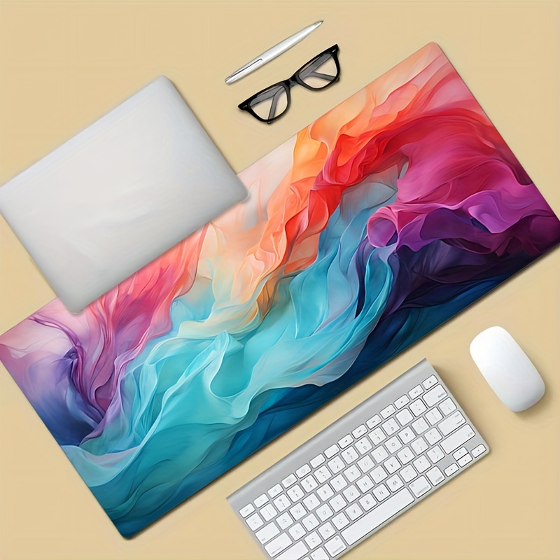 Large Abstract Color Mouse Pad - Office Tech Desk reseña y precio