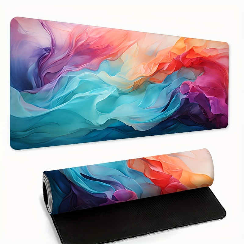 Large Abstract Color Mouse Pad - Office Tech Desk reseña y precio