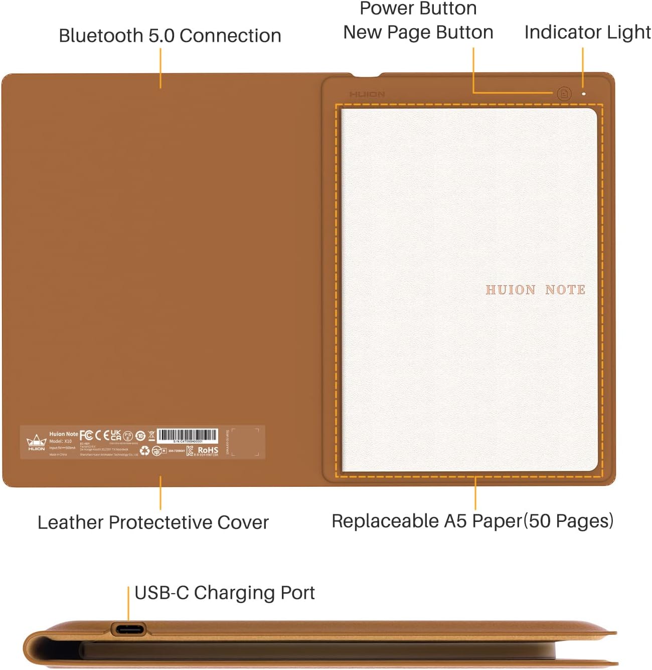 huion note 2 em 1 digital hand - Digital Signature Pad reseña y precio