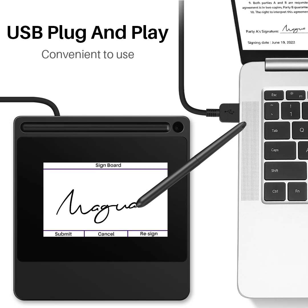 DS510 5 inch electronic digita - Digital Signature Pad reseña y precio