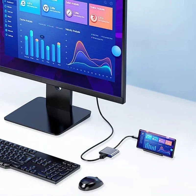 USB C HUB 3in1 Type C 3.0 to H - Docking Station Usb C reseña y precio
