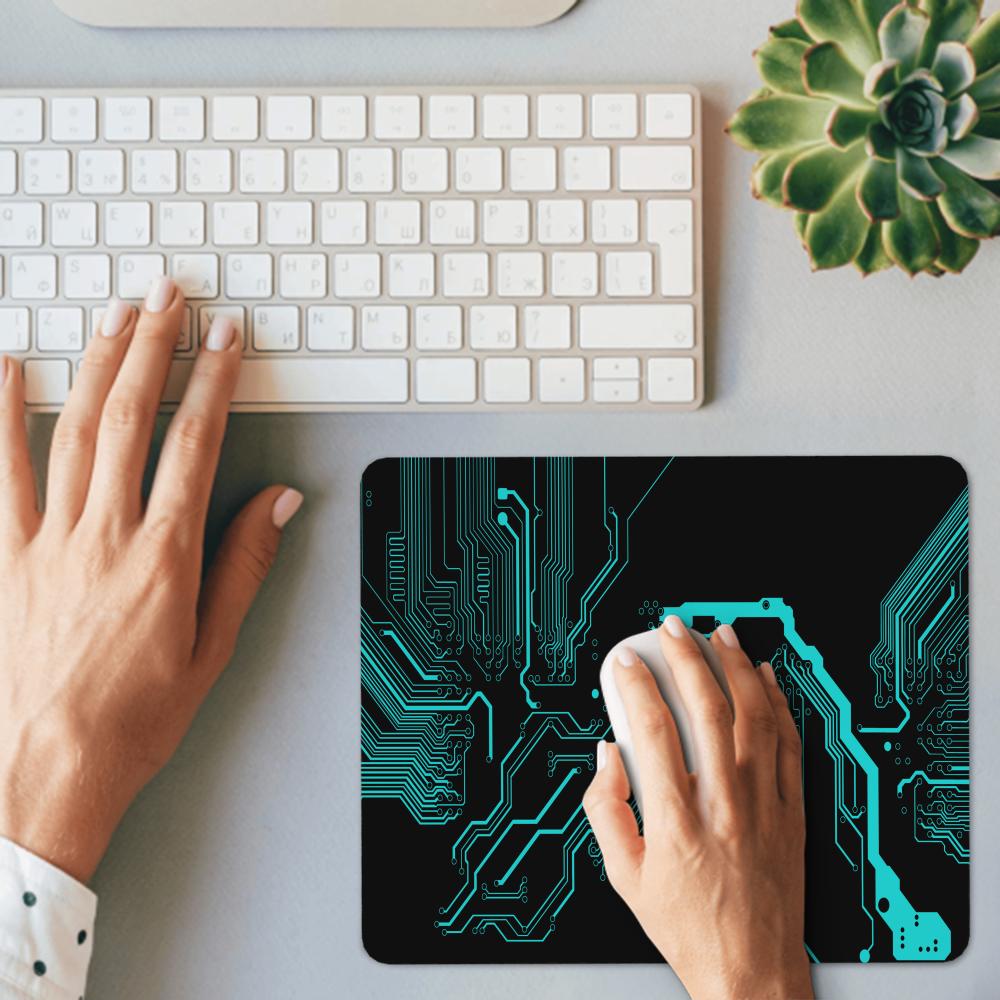 HYBXAXC Mat Non Slip Small Mou - Office Tech Desk reseña y precio