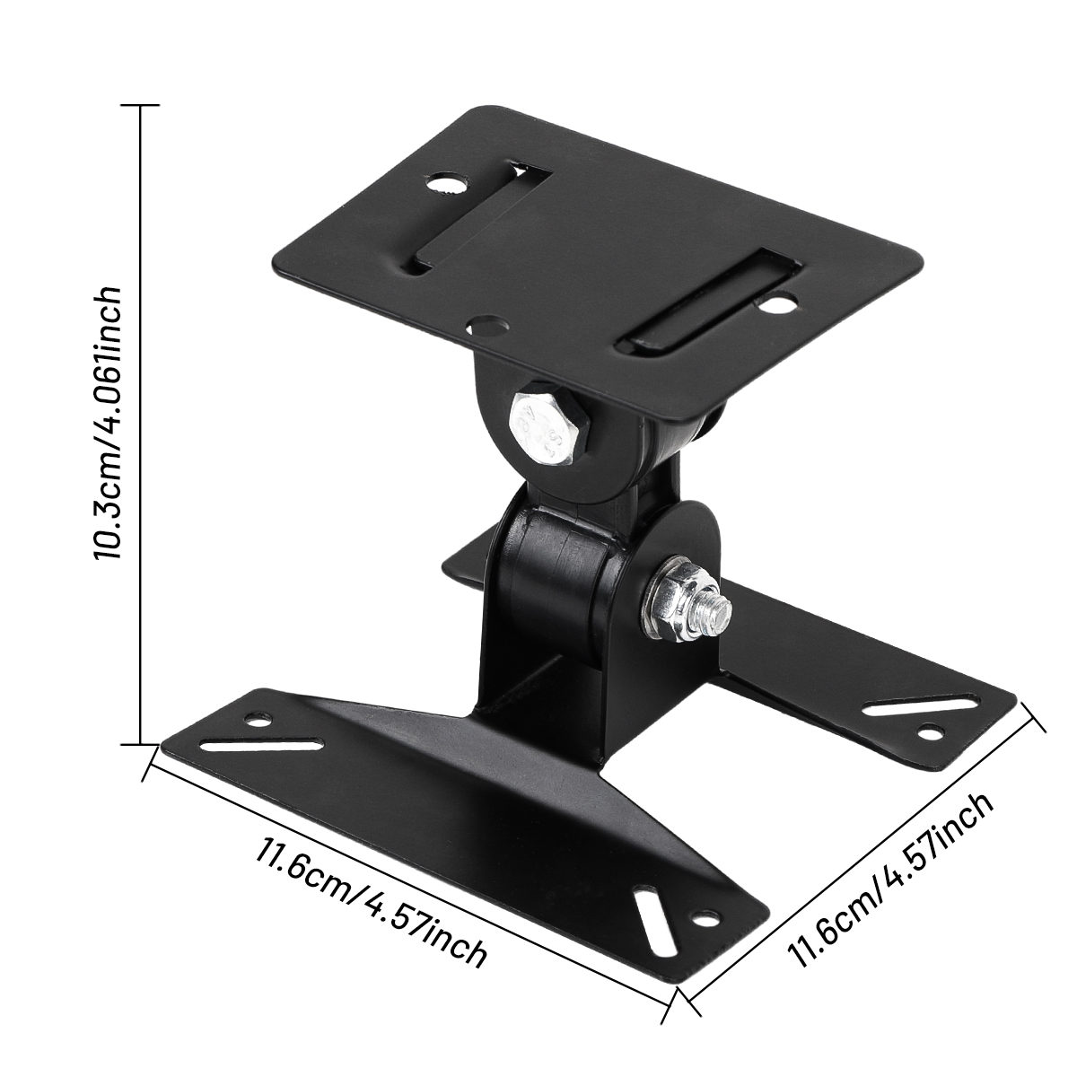 180° Swivel Iron TV Mount Brac - Flat Panel Mount Tilt reseña y precio