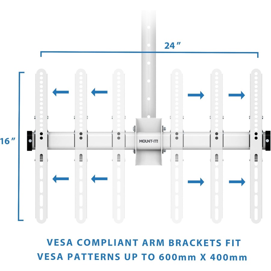 Ceiling TV Mount Bracket for 4 - Flat Panel Mount Tilt reseña y precio