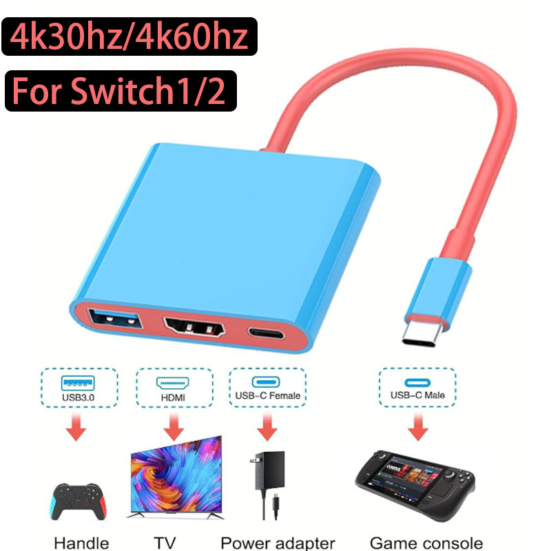New 3 IN 1 Portable for Ninten - Docking Station Usb C reseña y precio