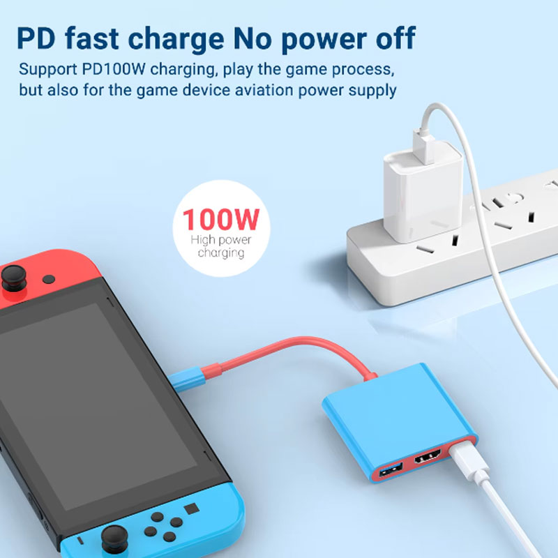 New 3 IN 1 Portable for Ninten - Docking Station Usb C reseña y precio