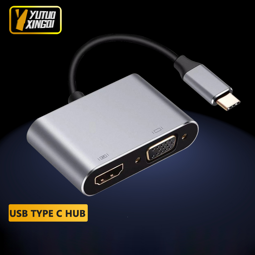 4K USB Type C to VGA 1080P USB - Docking Station Usb C reseña y precio