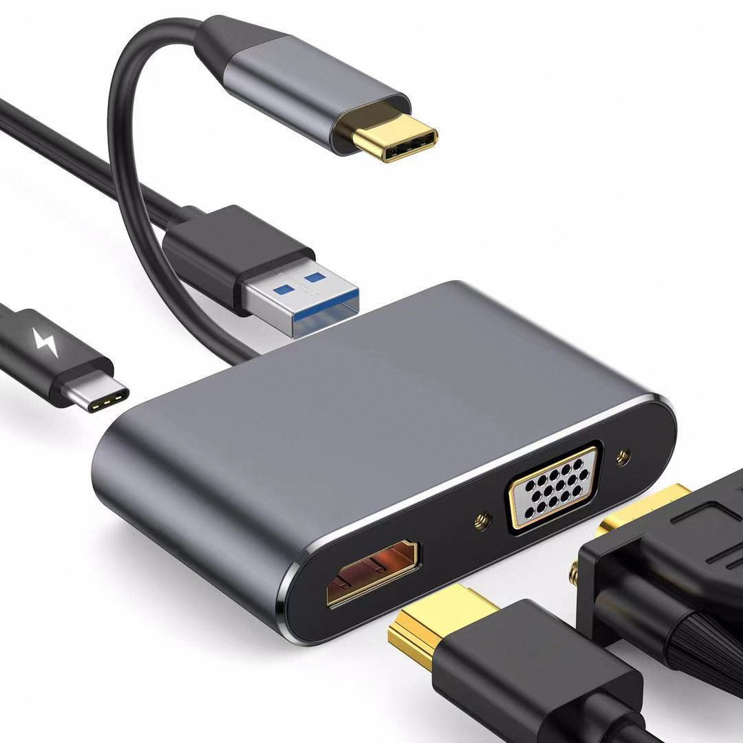 4K USB Type C to VGA 1080P USB - Docking Station Usb C reseña y precio