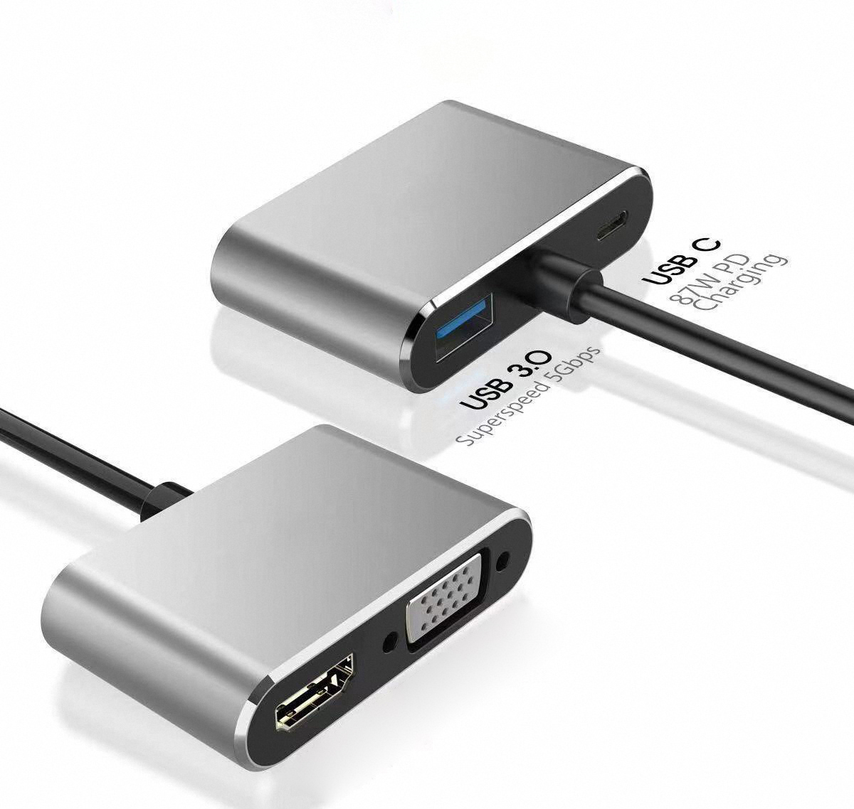 4K USB Type C to VGA 1080P USB - Docking Station Usb C reseña y precio
