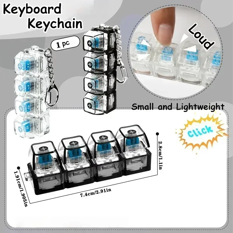 1pcs LED Keyboard Keycap Stres - Office Tech Gadgets reseña y precio