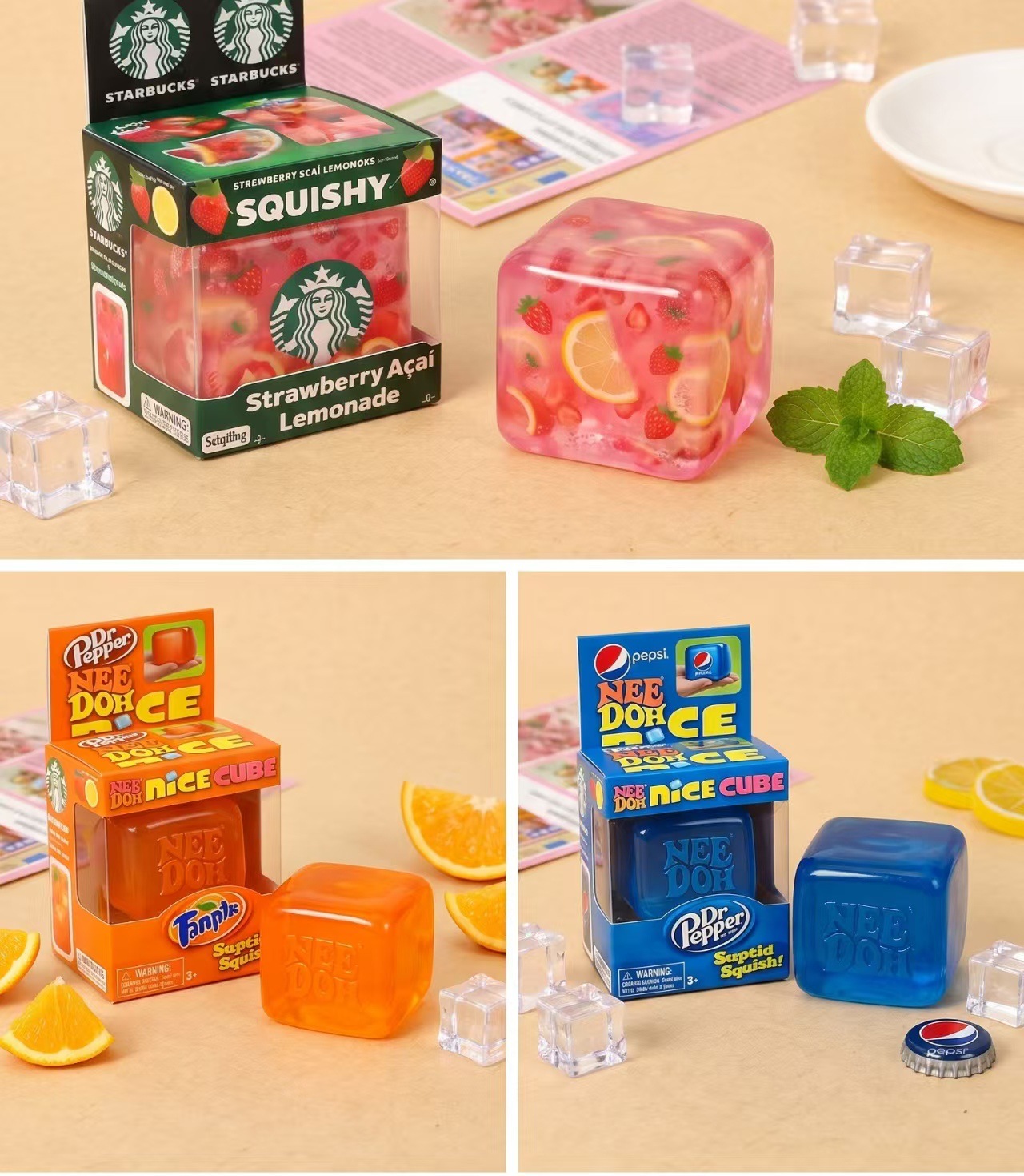 Schylling Needoh Nice Cube Sen - Office Tech Gadgets reseña y precio