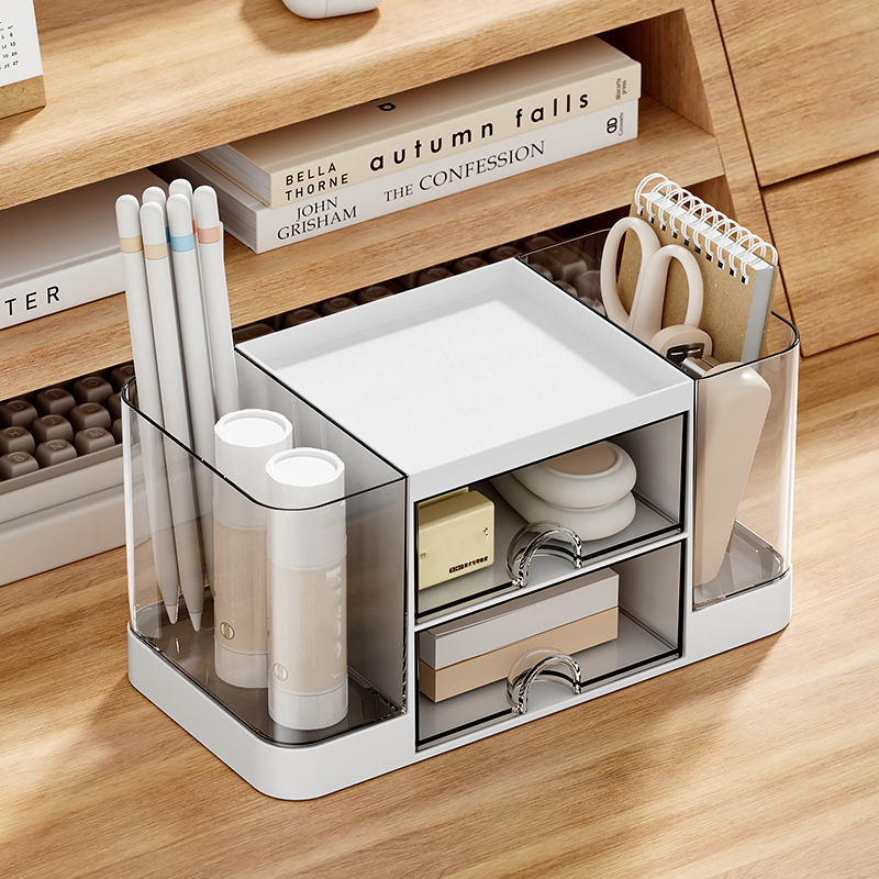 1PC Desk Storage Box with Draw - Office Tech Desk reseña y precio