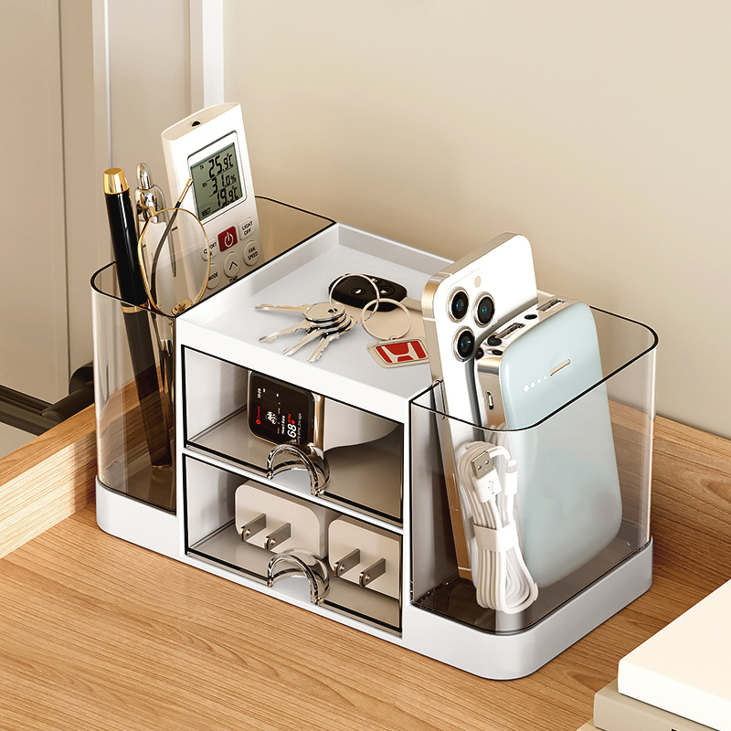 1PC Desk Storage Box with Draw - Office Tech Desk reseña y precio