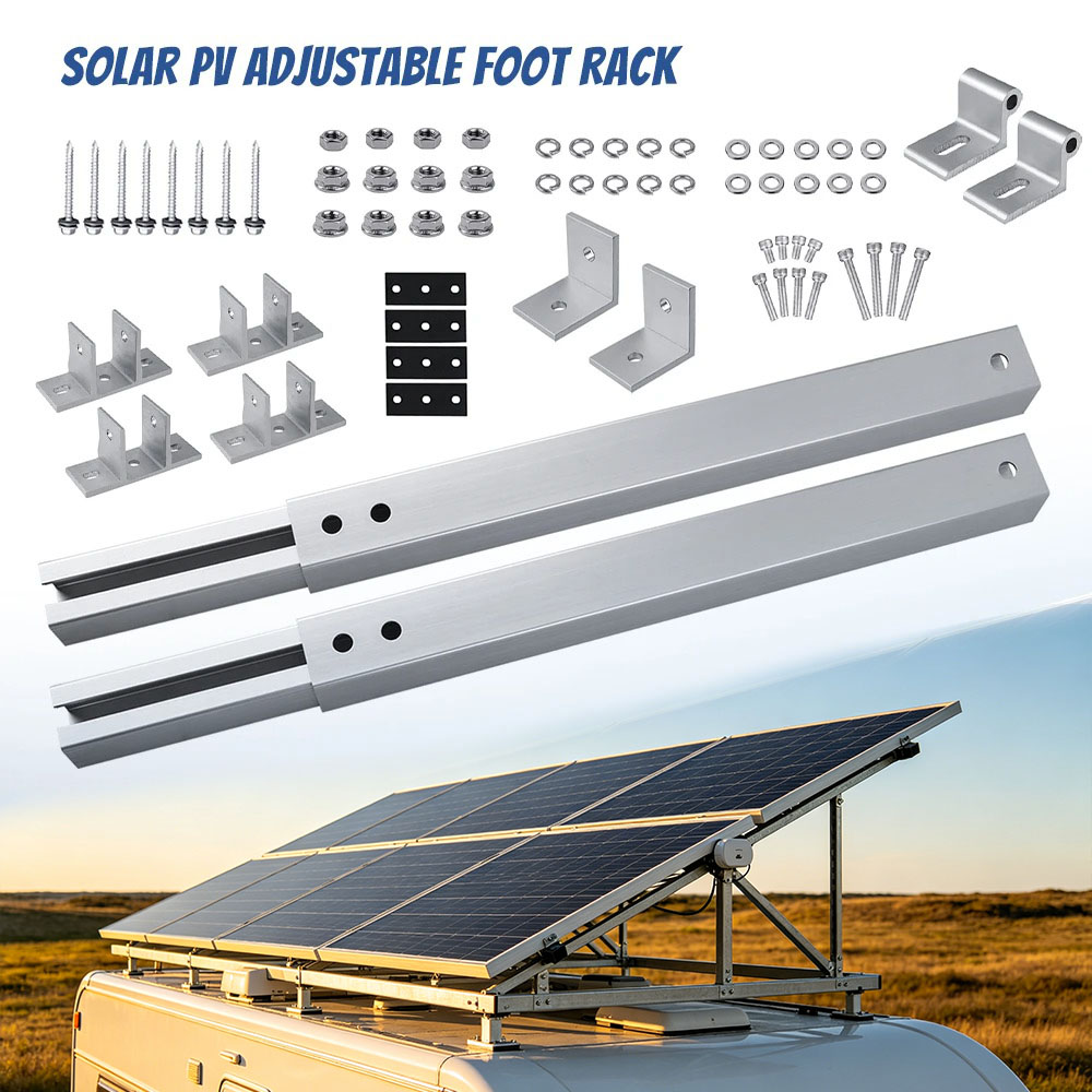 Solar Panel Tilt Mounting Brac - Flat Panel Mount Tilt reseña y precio